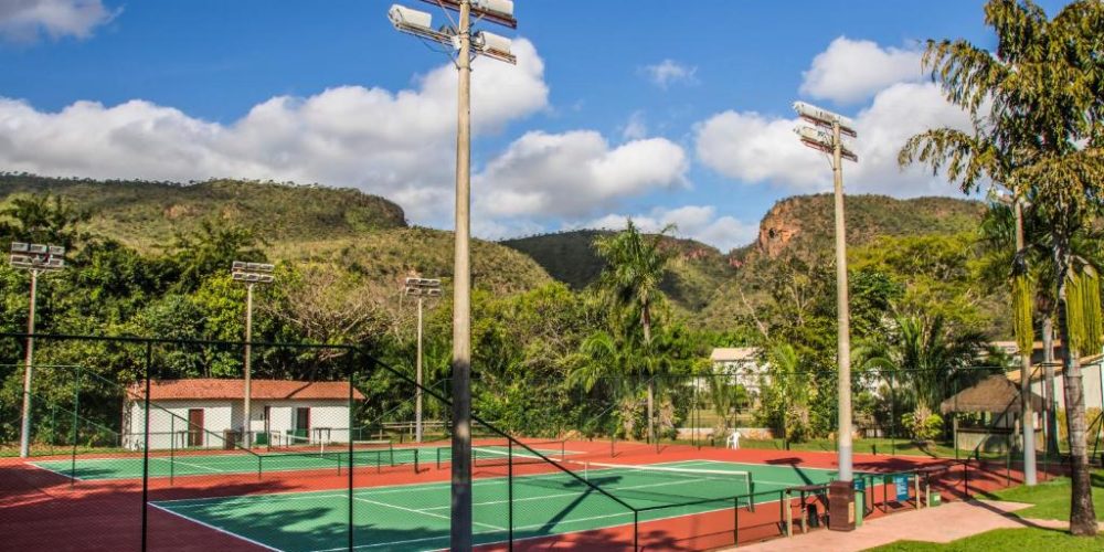 Rio Quente Resorts - Hotel Turismo quadra de tenis